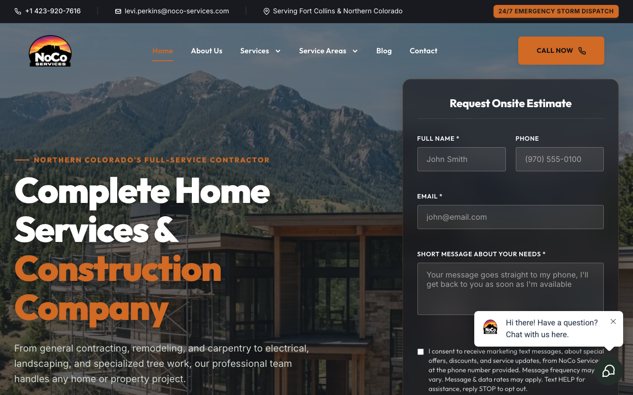 NoCo Services — Home services & general contracting · Fort Collins, CO